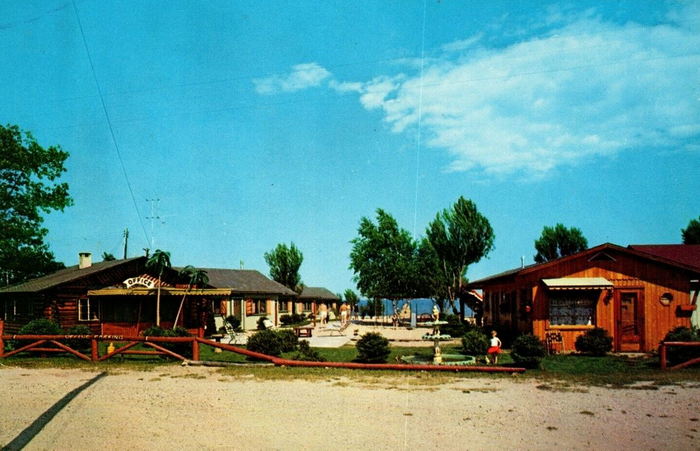 El Cortez Resort - Old Postcard View
